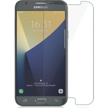 Kzy Samsung Galaxy J4 Temperli Ekran Koruyucu Cam Şeffaf