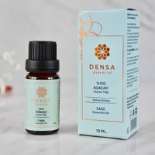 Densa Essential %100 Saf Adaçayı Uçucu Yağı 10 ml