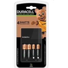 Duracell Cef 14  Şarj Cihazı Şarj Edilebilir 6 adet 1300 mAh AA ve 2 adet 750 mAh AAA  Pil Paketi