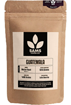Sams Coffee Guatemala Filtre Kahve (Öğütülmüş) 200 gr