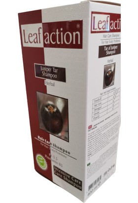 Leaf Action Ardıç Katranı Şampuanı