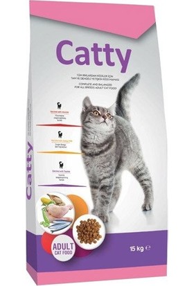 Catty Tavuklu Kedi Maması 15 kg