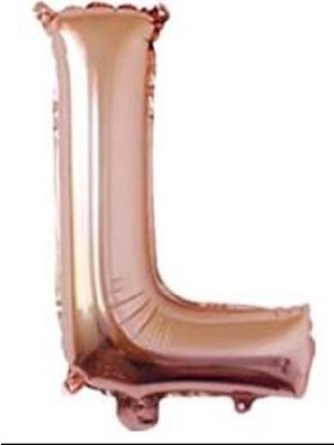 Öfn Aksesuar Rosegold "l' Harfi Folyo Balon 100 cm (40 Inc)