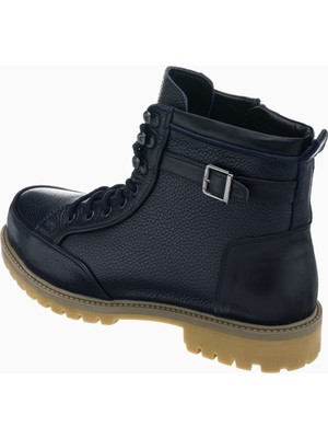 Costo ShoesKZ4103 Lacivert Büyük Numara Vip Bot. Rahat Geniş Kalıp