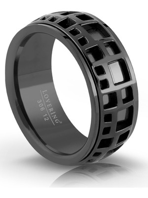 Lovering LVR306E Erkek Çelik Yüzük