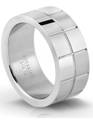 Lovering LVR310E Erkek Çelik Yüzük