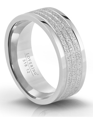 Lovering LVR318E Erkek Çelik Yüzük
