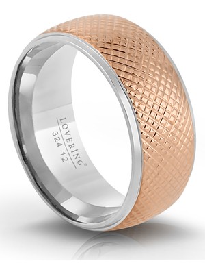 Lovering LVR324E Erkek Çelik Yüzük