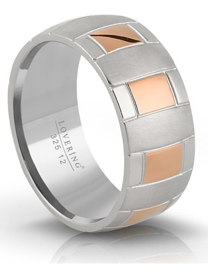 Lovering LVR325B Kadın Çelik Yüzük