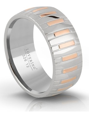 Lovering LVR326B Kadın Çelik Yüzük