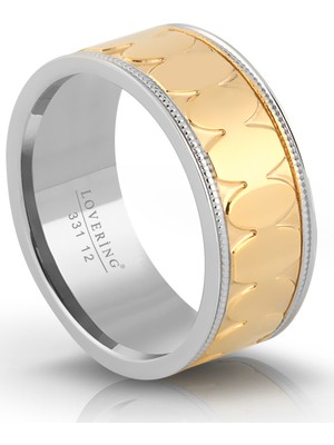 Lovering LVR331E Erkek Çelik Yüzük