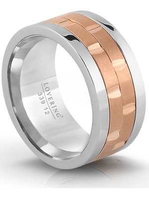 Lovering LVR339B Kadın Çelik Yüzük