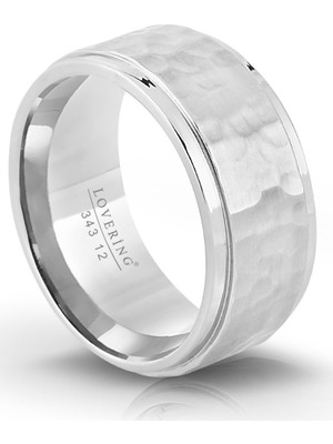Lovering LVR343E Erkek Çelik Yüzük