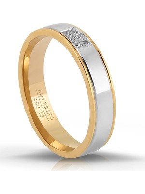 Lovering LVR409B Kadın Çelik Yüzük