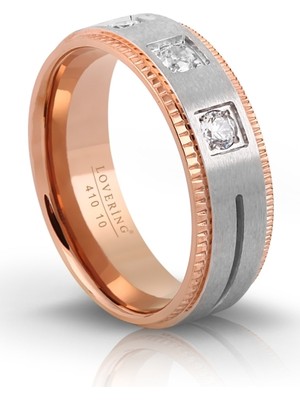 Lovering LVR410B Kadın Çelik Yüzük
