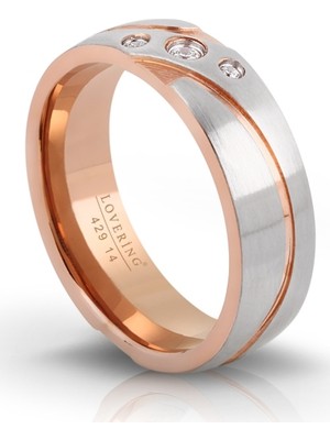 Lovering LVR429B Kadın Çelik Yüzük