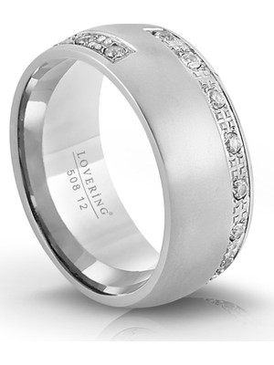 Lovering LVR508B Kadın Çelik Yüzük