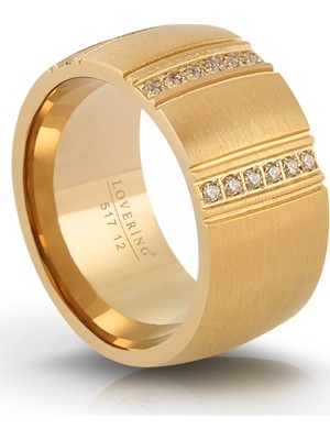 Lovering LVR517B Kadın Çelik Yüzük