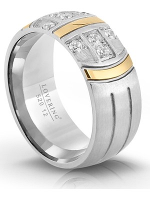 Lovering LVR520B Kadın Çelik Yüzük
