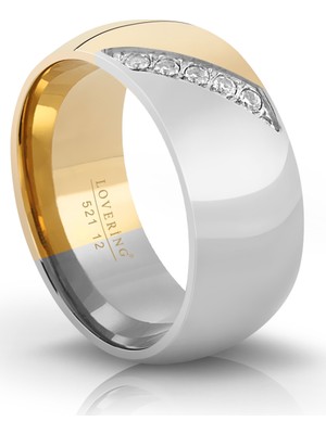 Lovering LVR521B Kadın Çelik Yüzük
