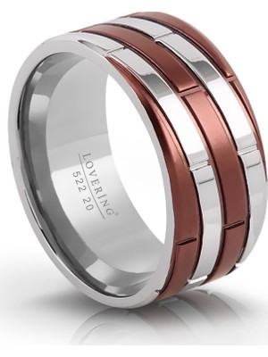 Lovering LVR522B Kadın Çelik Yüzük