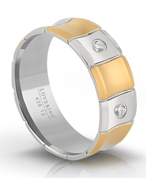 Lovering LVR526B Kadın Çelik Yüzük