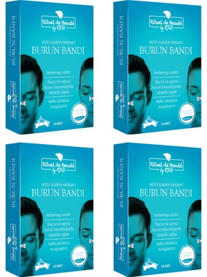 Rituel De Beaute Burun Bandı 10'Lu X 4