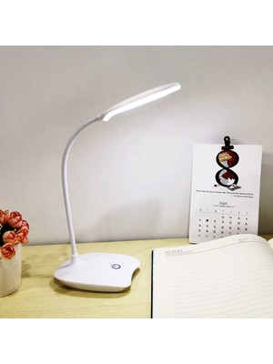CoverZone Dekoratif Dokunmatik Eye Şarjlı 36 cm Led Masa Lambası