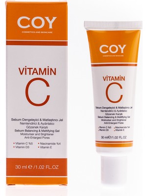 COY Sebum Dengeleyici Matlaştırıcı Jel