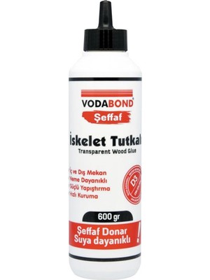 Vodabond Şeffaf Iskelet Tutkalı D-3 600GR - 8680838010871