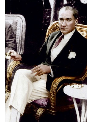 Asilmeydan Sivil Mustafa Kemal Atatürk Cephe Raşel Poster Bayrağı 300 x 450 cm