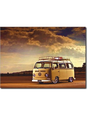 La Vita E Bella Karavan Temalı Kanvas Tablo CC-1010