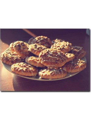 La Vita E Bella Susamlı Kurabiye Kanvas Tablo CP-1027