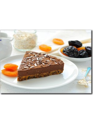 La Vita E Bella Meyveli Turta Temalı Kanvas Tablo CP-1037