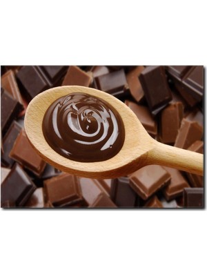 La Vita E Bella Çikolata Sevdası Temalı Kanvas Tablo CP-1042