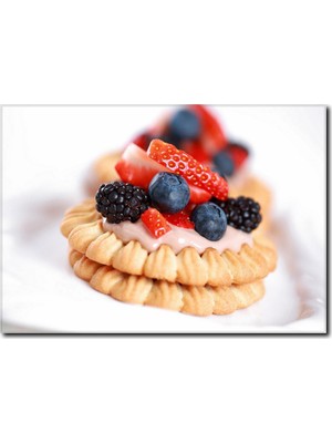 La Vita E Bella Frenk Üzümü Detaylı Kanvas Tablo CP-1099