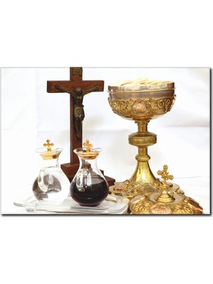 La Vita E Bella Kutsal Haç Temalı Tablo DN-1015