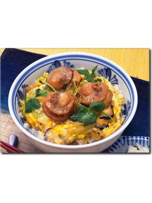 La Vita E Bella Midye Tabağı Temalı Uzakdoğu Lezzeti Kanvas Tablo DZ-1029