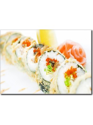 La Vita E Bella Sağlıklı Öğün Somon Kanvas Tablo DZ-1035