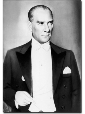 La Vita E Bella Atatürk Posteri Kanvas Tablo KA-1002