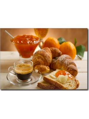 La Vita E Bella Portakal Reçeli Temalı Kanvas Tablo KH-1025