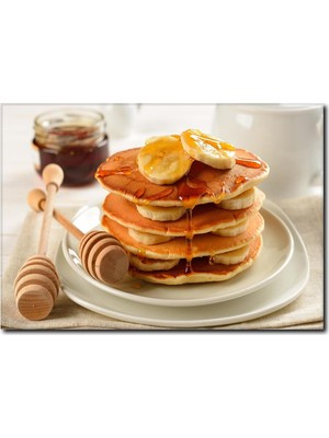 La Vita E Bella Ballı Pankek Temalı Kanvas Tablo KH-1033