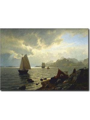 La Vita E Bella Yelkenliler Yağlıboya Kanvas Tablo MN-1031