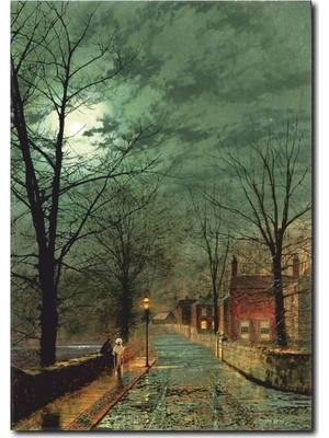 La Vita E Bella Sonbahar Manzaralı Yağlıboya Tablo MN-1035