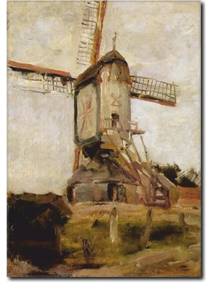 La Vita E Bella Yel Değirmeni Yağlıboya Kanvas Tablo MN-1045