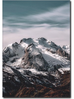 La Vita E Bella Kartıl Dağlar Kanvas Tablo MN-1071