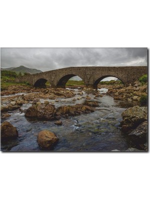 La Vita E Bella Taş Köprü Kanvas Tablo MN-1093