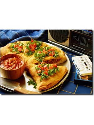 La Vita E Bella Sebze Detaylı Lezzet Kanvas Tablo PH-1030