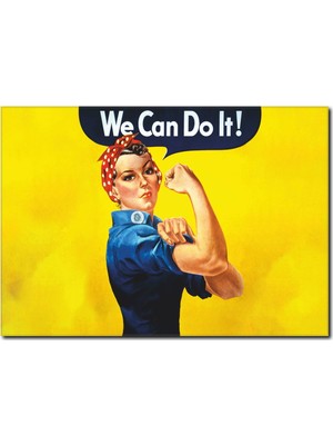 La Vita E Bella Popüler Pin Up Kanvas Tablo PP-1010