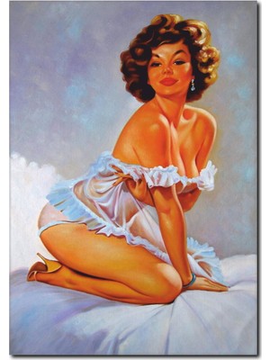 La Vita E Bella Pin Up Kanvas Tablo PP-1012